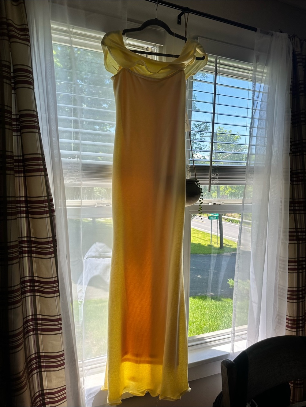Worth collective Tommie Maxi Dress in Butter Yellow - Bump Friendly - Small - Picture 2 of 8